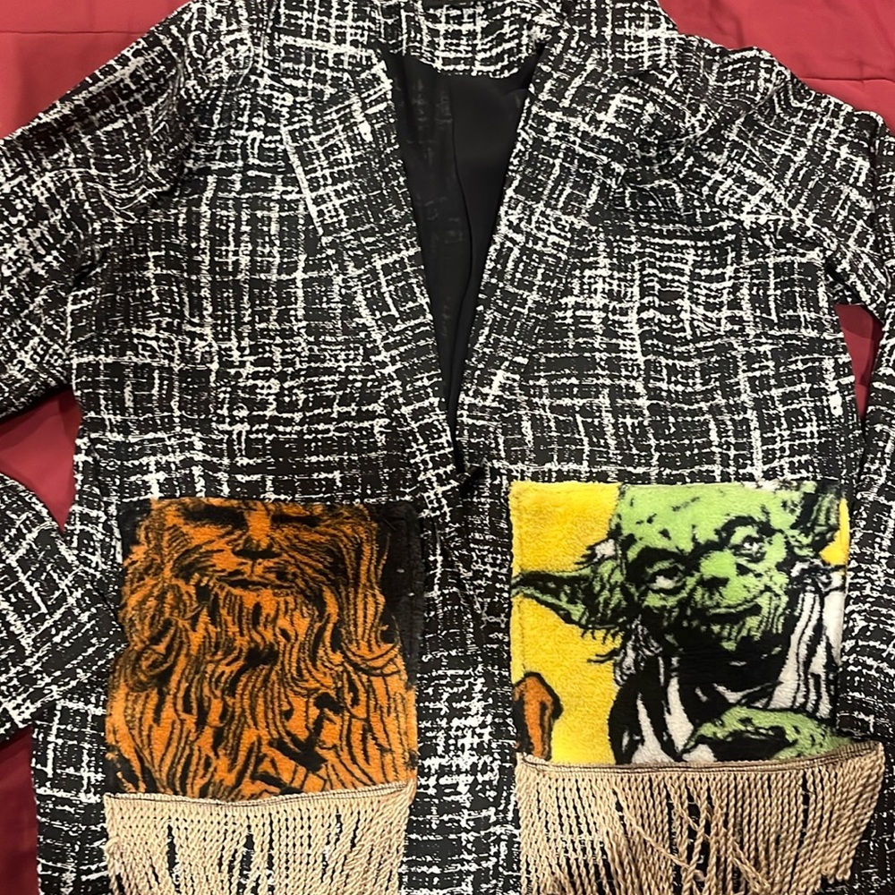 One of a kind hand made Star Wars women jacket